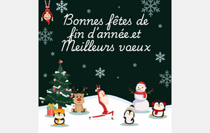 Bonnes fêtes de fin d'année 2025 ! Vive 2026 !