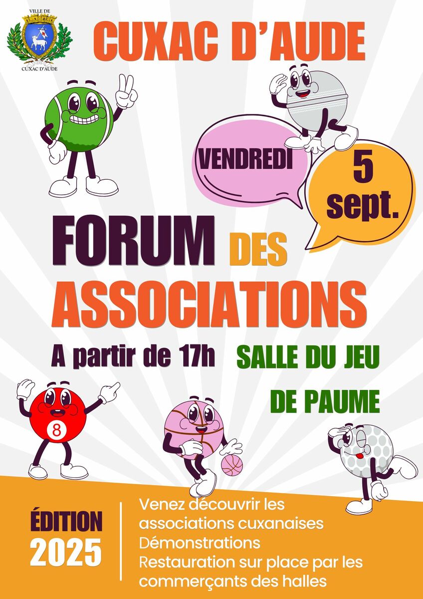 Forum des associations de Cuxac d'Aude