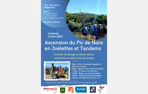 Ascension du Pic de Nore en Joëlettes et Tandems