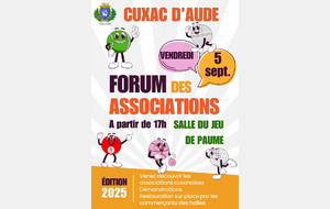 Forum des associations de Cuxac d'Aude