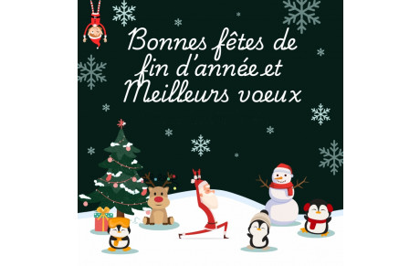 Bonnes fêtes de fin d'année 2025 ! Vive 2026 !